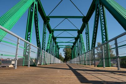 Żelazny Szlak Rowerowy - most 